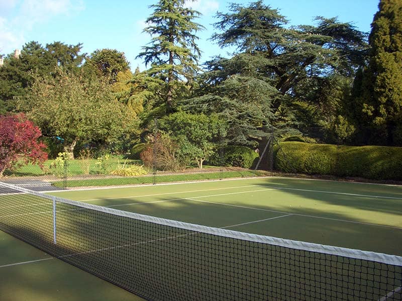 Tennis court construction - Anglia & Midland sports Surfaces AMSS